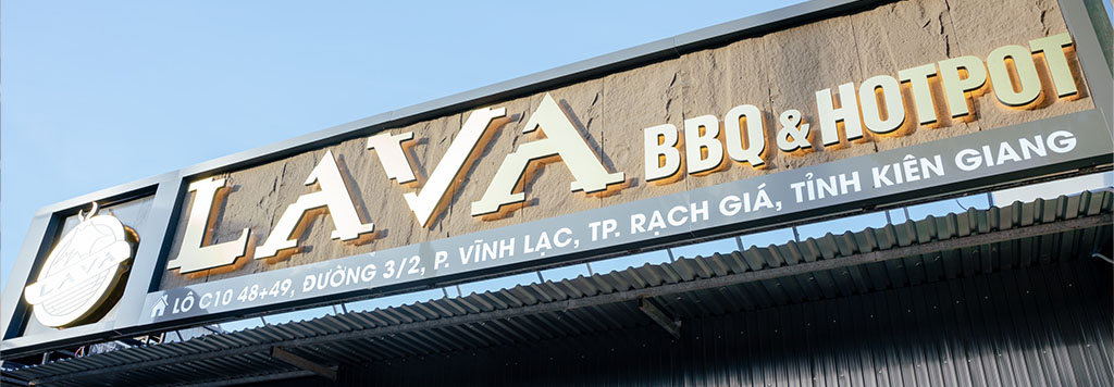LAVA BBQ menu